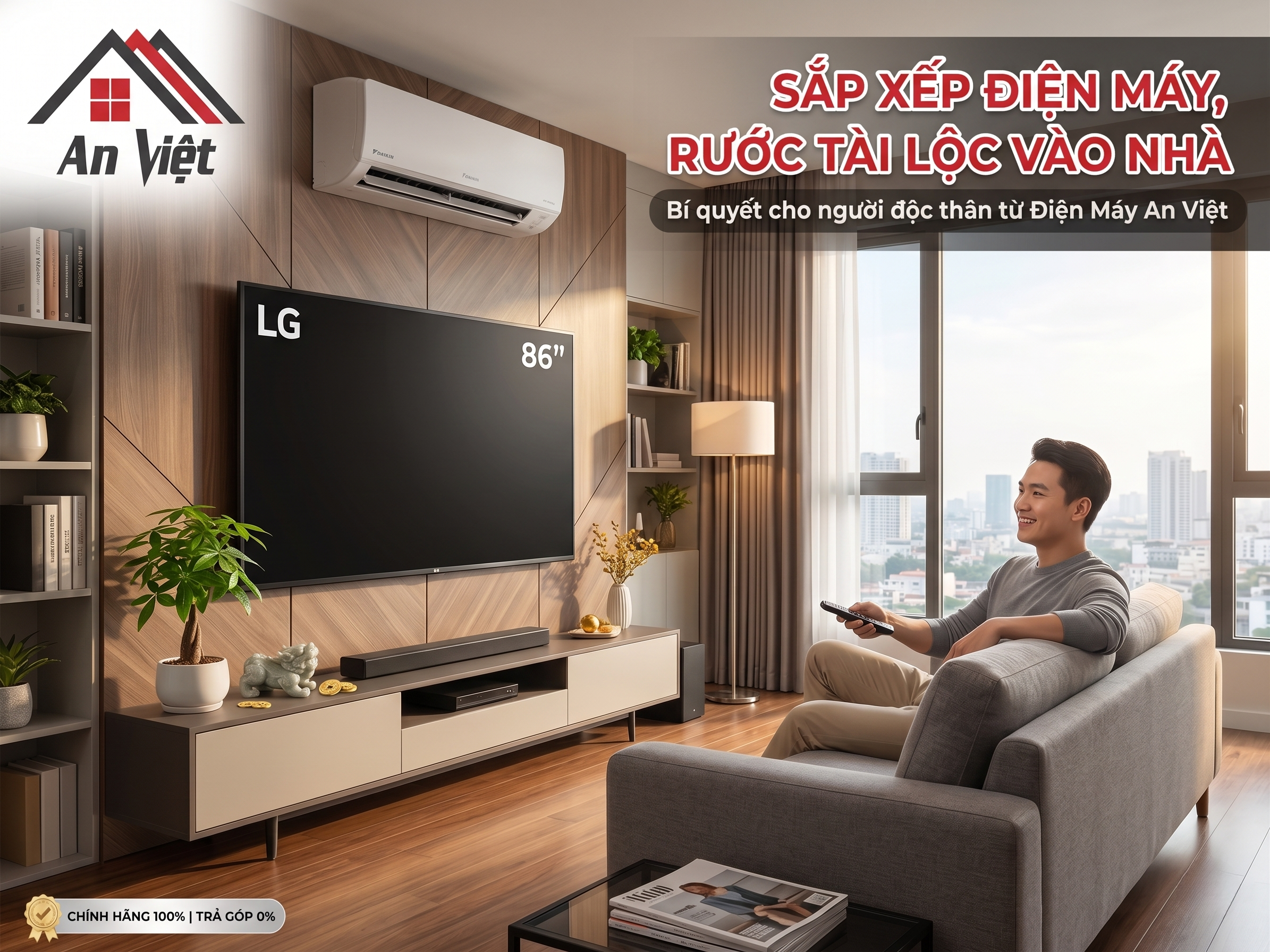 Sắp Xếp Điện Máy, Kích Tài Lộc