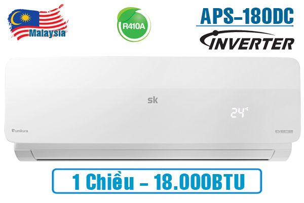 Điều hoà Sumikura 1 chiều Inverter 18000BTU APS/APO-180DC