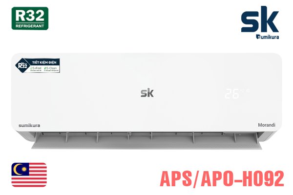 Điều hoà Sumikura 2 Chiều 9000BTU APS/APO-H092