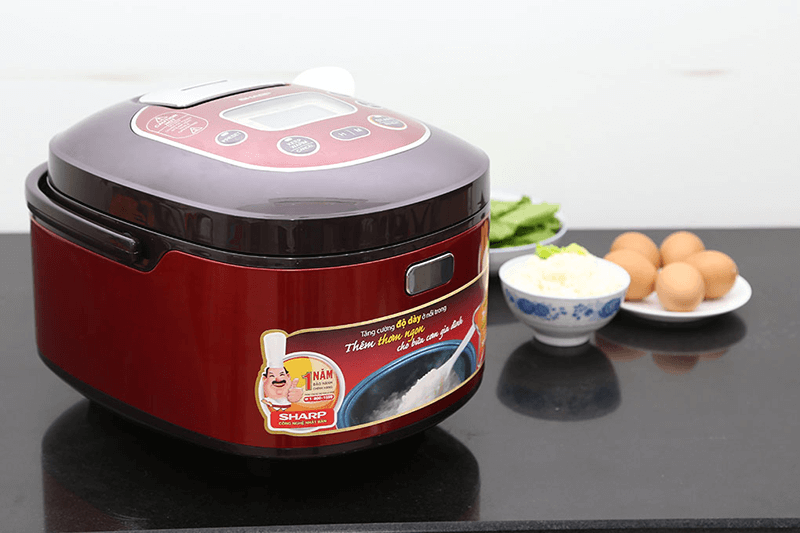 Nồi cơm điện tử 1.8 lít Sharp KS-TH18-RD