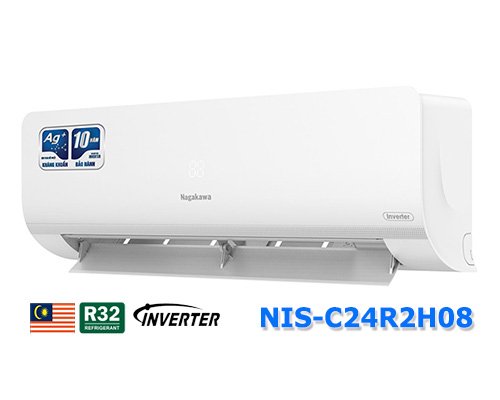 Điều hoà Nagakawa 1 chiều Inverter 24000BTU NIS-C24R2H08