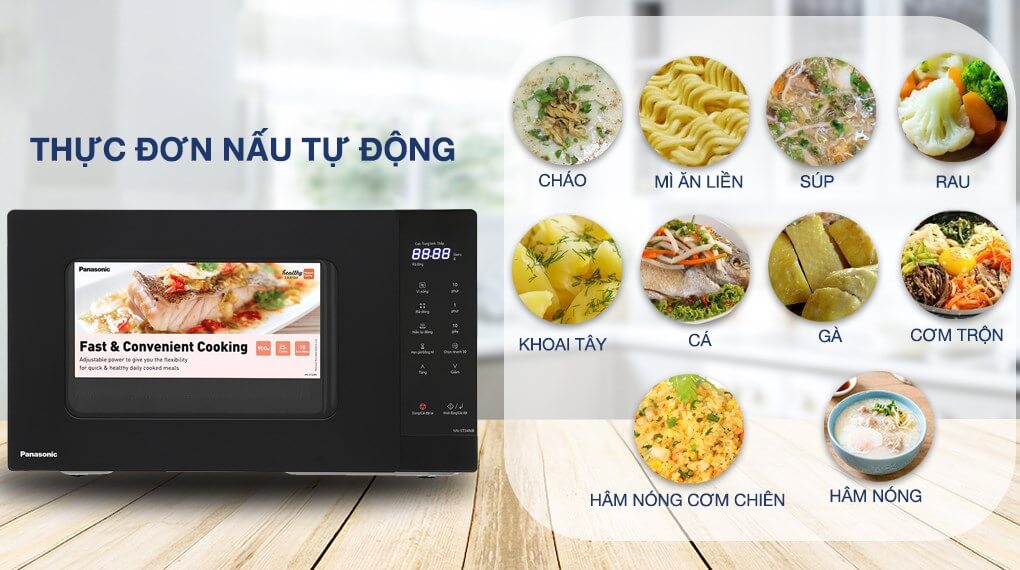 Lò vi sóng Panasonic NN-ST34NBYUE 25 lít