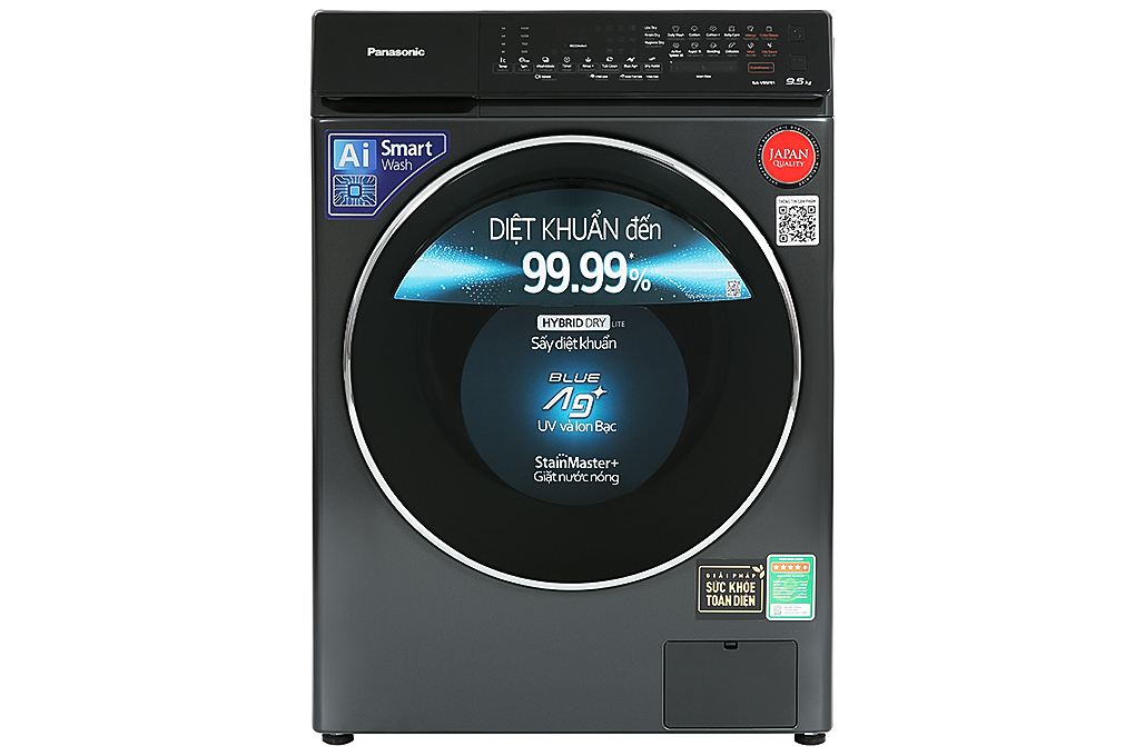 Máy giặt sấy Panasonic 9.5kg NA-V95FR1BVT