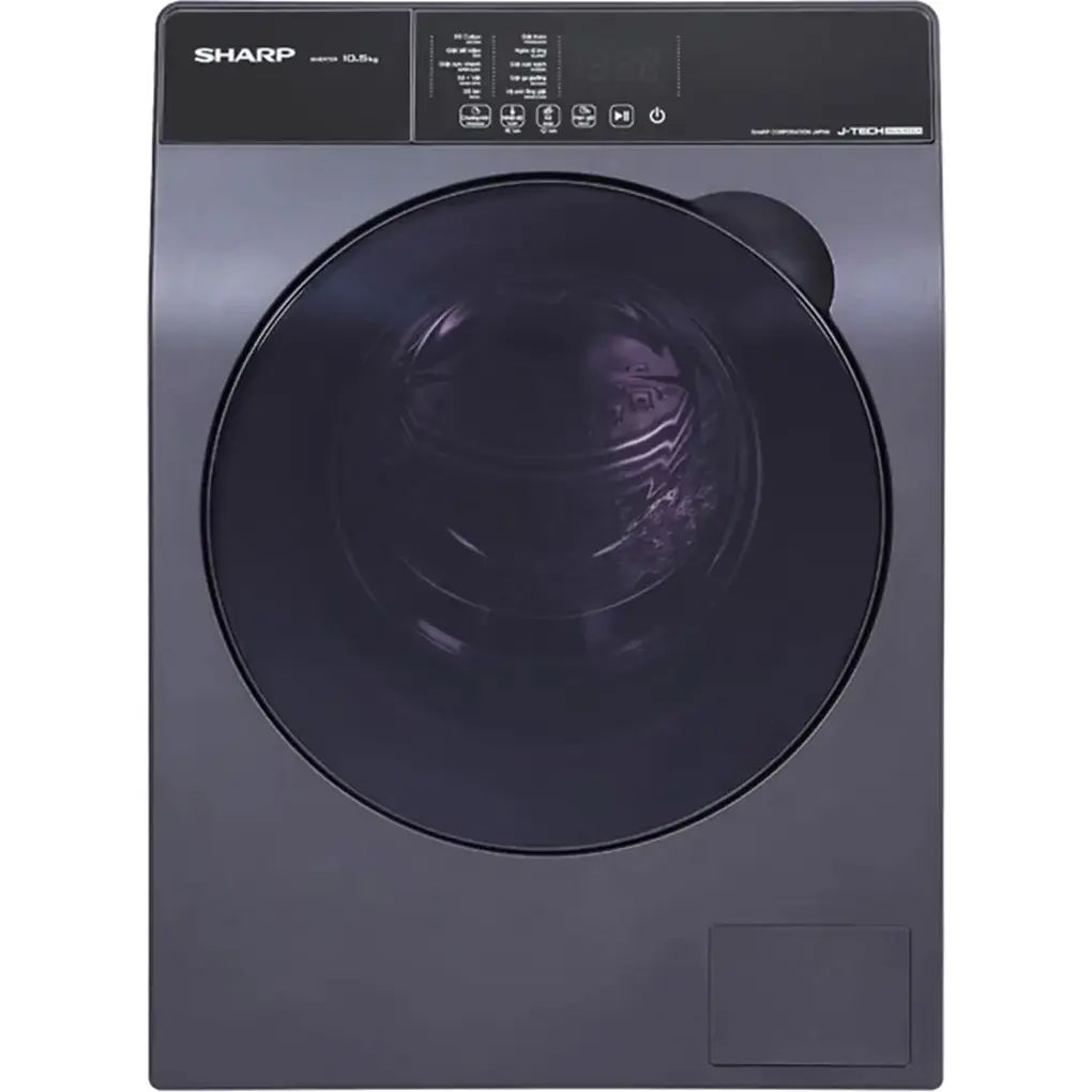 Máy giặt lồng ngang Sharp Inverter 10.5Kg ES-FK1054SV-G