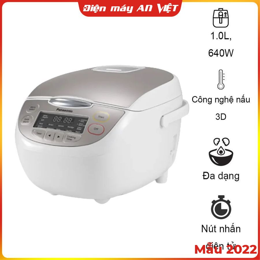 Nồi cơm điện tử 1 lít Panasonic SR-CP108NRAM