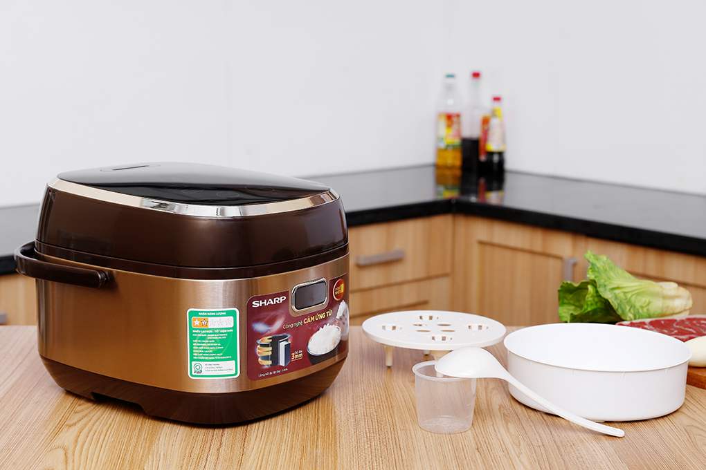 Nồi cơm điện tử cao tần 1.8 lít Sharp KS-IH190V-GL