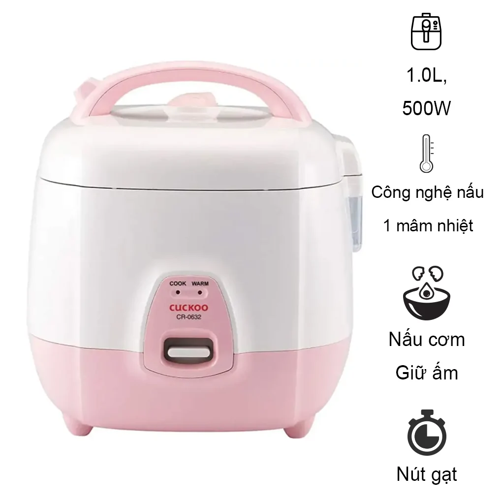 Nồi cơm điện 1 lít Cuckoo CR-0632