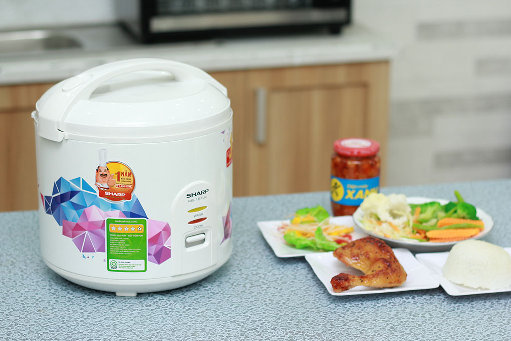 Nồi cơm điện 1.8 lít Sharp KS-18TJV
