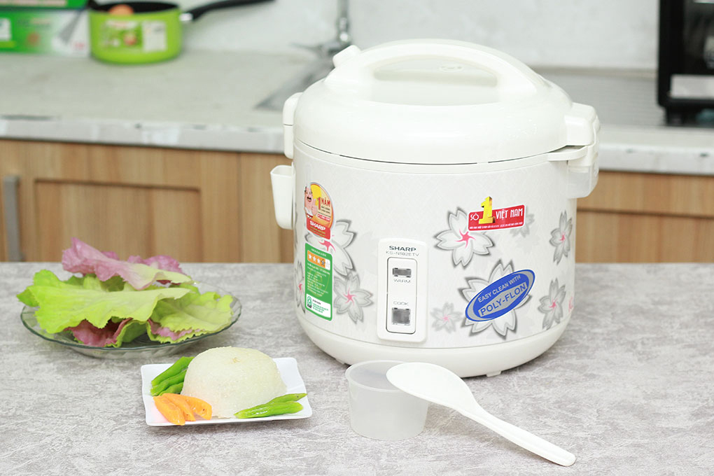 Nồi cơm điện 1.8 lít Sharp KS-N182ETV-Thailand