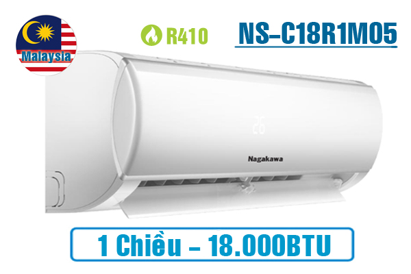 Điều hoà Nagakawa 1 chiều 18000BTU NS-C18R1M05