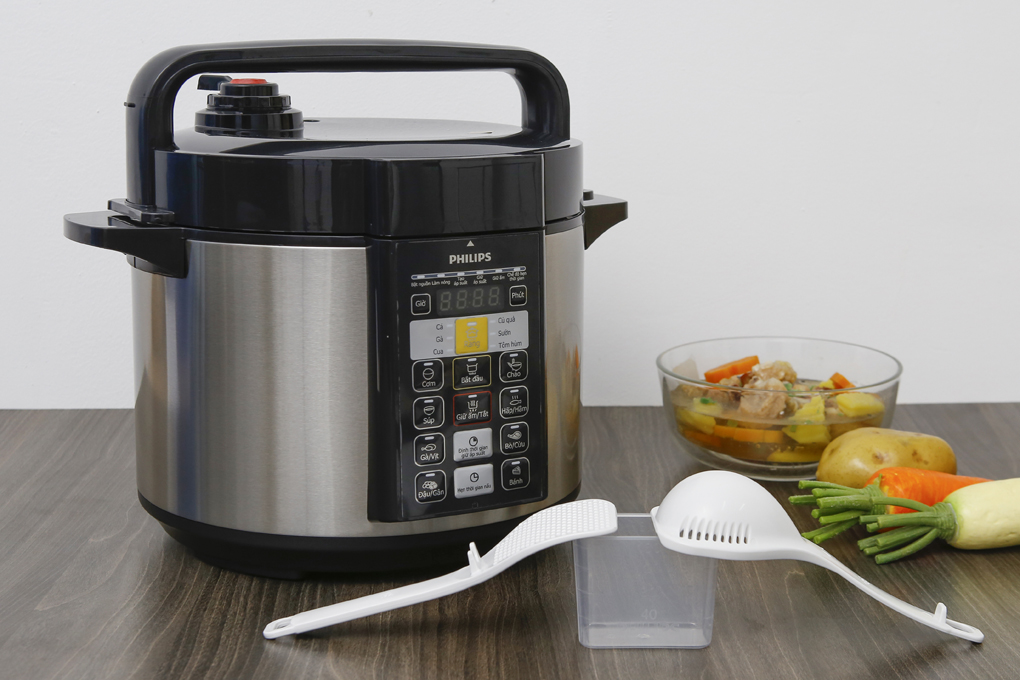 Nồi áp suất điện 5 lít Philips HD2136/66
