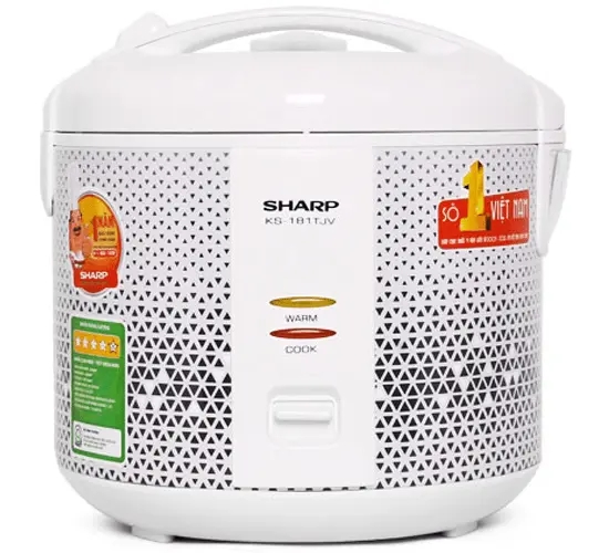 Nồi cơm điện 1.8 lít Sharp KS-181TJV