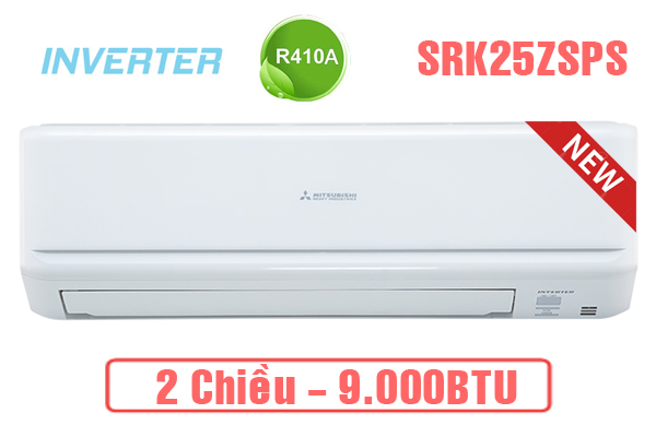 Điều hoà Mitsubishi 2 chiều Inverter 9000BTU SRK/SRC25ZSPS-S5